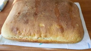 Домашний хлеб, всегда вкусный! Мишка приветствует!