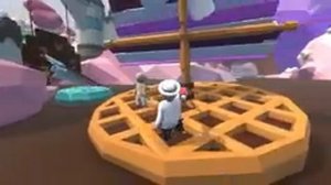 Пластилиновый Мир Майнкрафт! Мир Из СЛАДОСТЕЙ! Нуб и про! Minecraft! #2 Human: Fall Flat