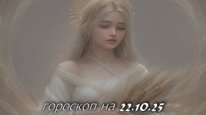 Гороскоп на 22 октября 2025