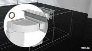 Как установить встраиваемую в стол вытяжку Falmec