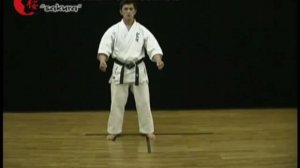 Дзюдзи(сото уке, мае гери) - Ката Карате Кёкусинкай (Jyuji Kata - 十字型)v.4