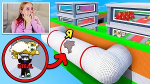 😂ЗАТРОЛЛИЛ ДЕВУШКУ ТУННЕЛЕМ в Steal a Brainrot! СЕКРЕТНЫЙ СПОСОБ КРАЖИ В УКРАДИ БРЕЙНРОТ РОБЛОКС