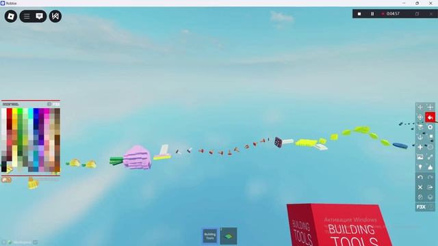 прикалываюсь в своей игре:) в роблоксе