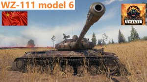 МИР ТАНКОВ. WZ-111 model 6 - китайский тяжёлый прем танк 8 уровня.