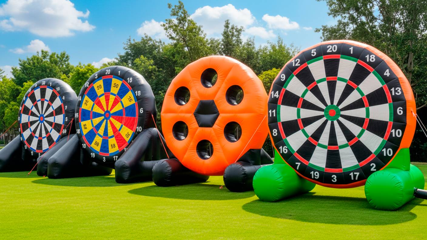 Надувной дартс 🎯 Увлекательная игра для праздников и аренды | БатутМастер смотреть онлайн