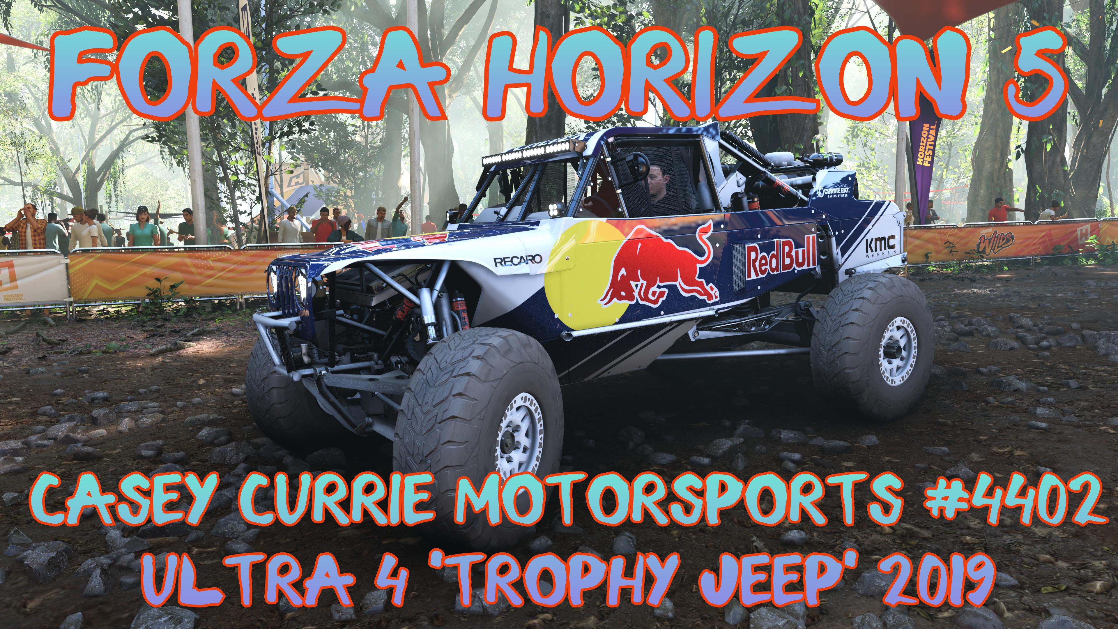 Дикая сила пустыни — Trophy Jeep 2019 покоряет Forza Horizon 7. смотреть онлайн
