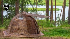 Зима-лето / Обзор всесезонной палатки от ПФ Берег