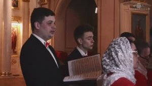 Храм МГУ .Солист Д.Панков. Всенощное бдение. С.Рахманинов. "Horosapiens Chor"дир. Н.Макаров 20.04.23
