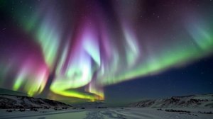 Футаж. Северное сияние.mp4