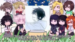 The Call of the night react to kou as toji | JJK