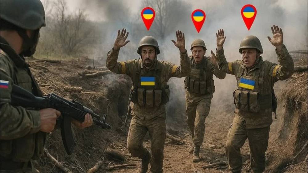 Русские солдаты окружили траншеи, но некоторые украинские солдаты отказались сдаваться. смотреть онлайн