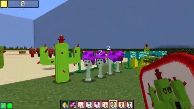 Майнкрафт но РАСТЕНИЯ против ЗОМБИ! смотреть онлайн