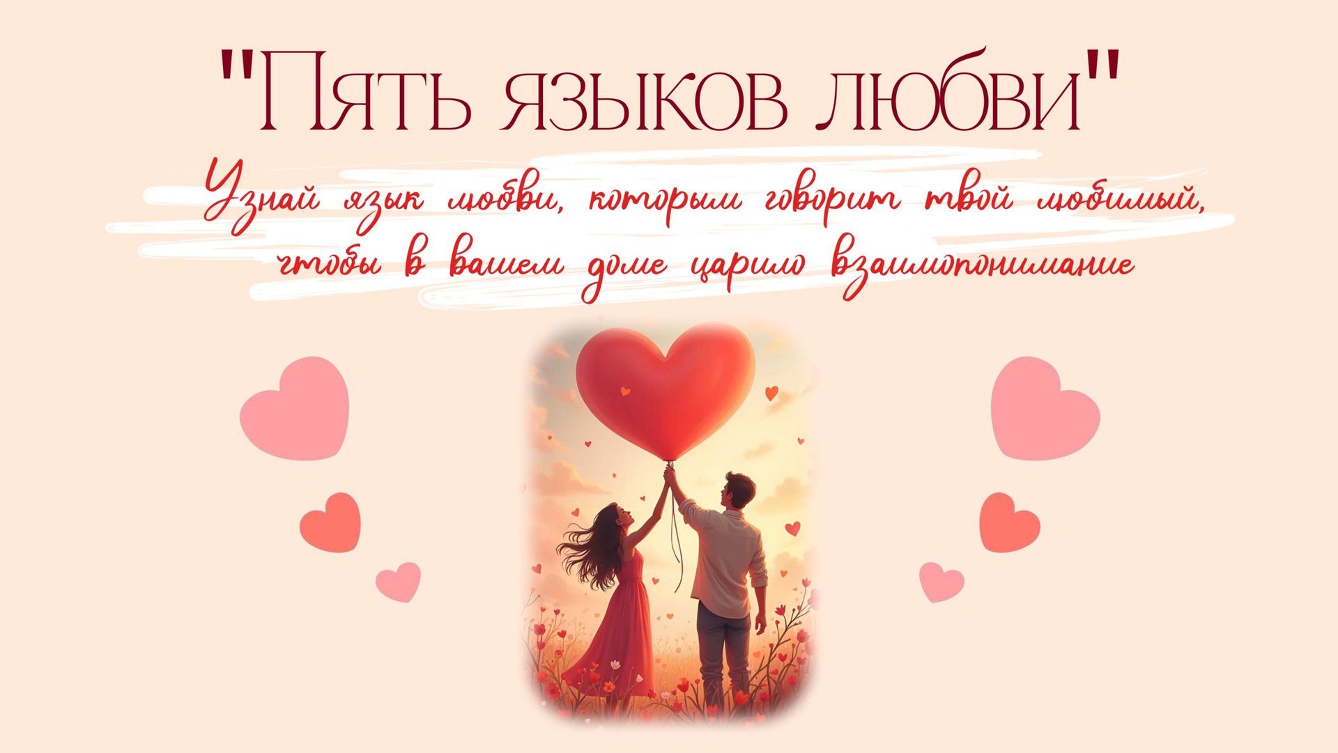 Семейный квест "Пять языков любви"