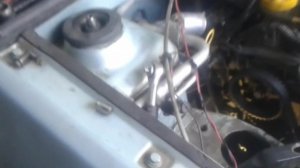 Замена перед подушки ДВС ЛОГАН