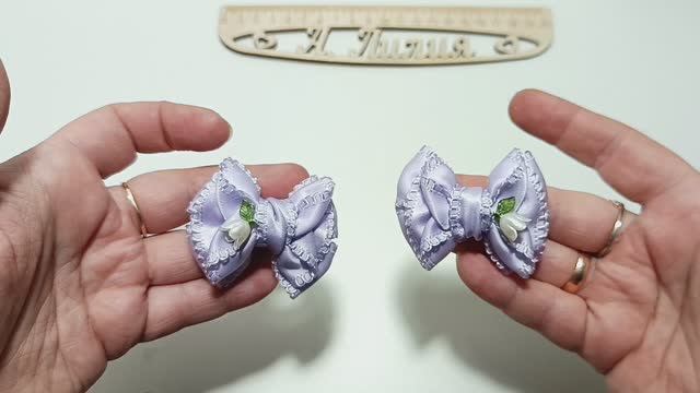 Мк бантиков малышек из ролика 21😍😍😍 Мастер класс бантиков малышей ♥️♥️♥️