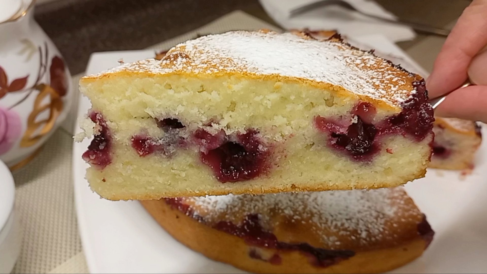 Мой ХОДОВОЙ пирог с Ягодами на каждый день Невероятно Вкусный ароматный смотреть онлайн