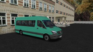 Поездка на Mercedes-Benz Sprinter 313 CDI по маршруту №109 по карте Вейделевка