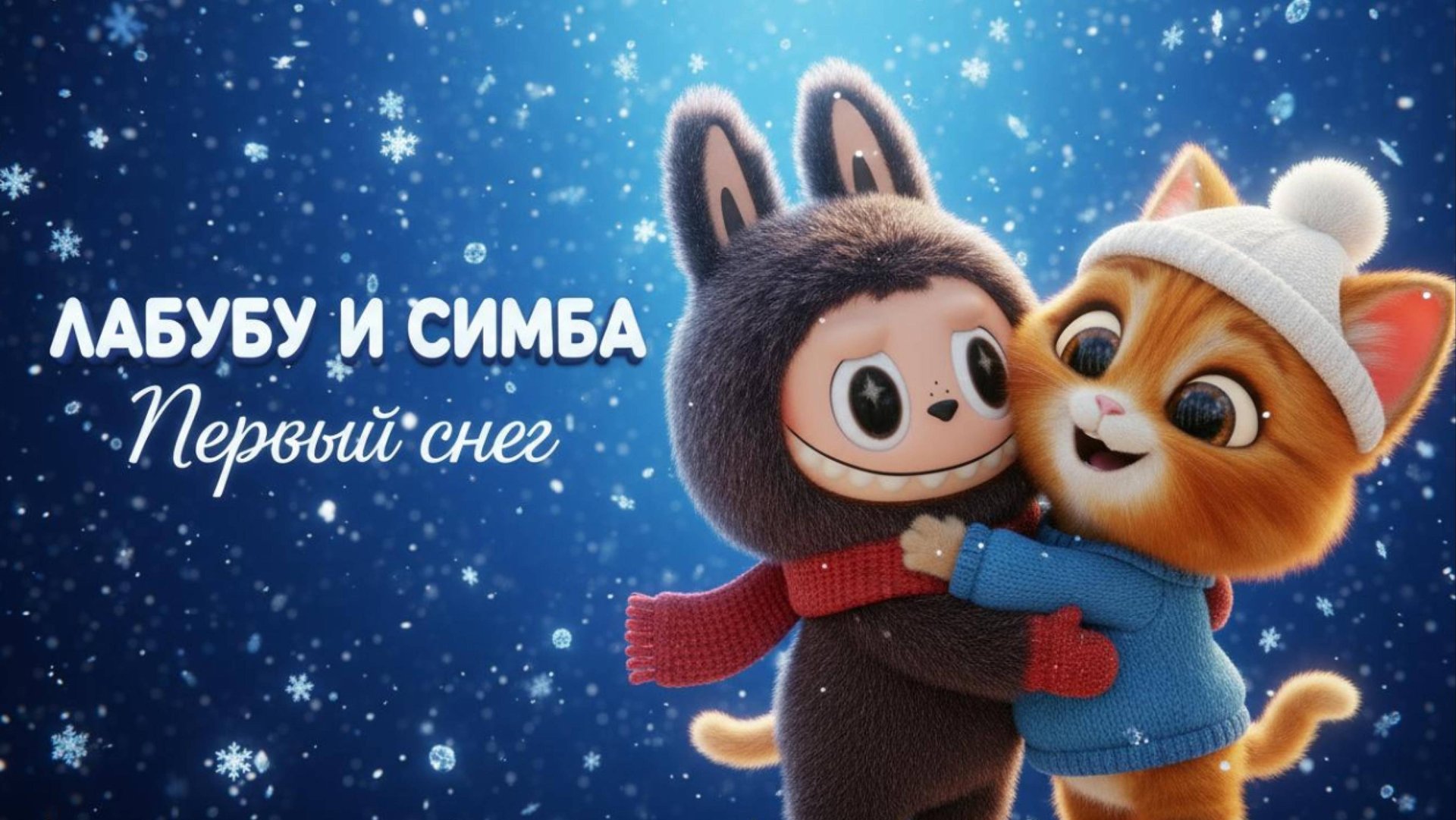 🎬 ЛАБУБУ И СИМБОЧКА: ПЕРВЫЙ СНЕГ ❄️ смотреть онлайн