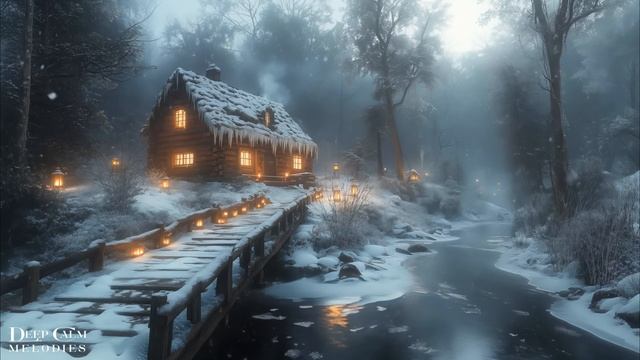 Зимняя сказка – Calm Ambient Music – Релаксация, Спокойствие и Позитив. Фоновая Музыка. Фортепьяно. смотреть онлайн