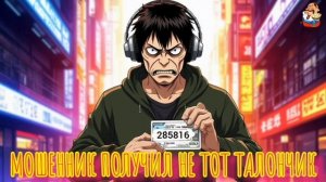 МОШЕННИК ПОЛУЧИЛ НЕ ТОТ ТАЛОНЧИК