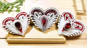 Красивое сердечко своими руками из фоамирана. Сердечко магнитик из фоамирана, МК