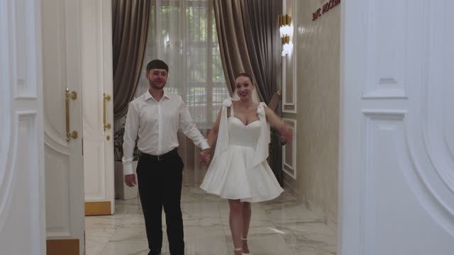 Видеосъемка росписи в Кутузовском ЗАГСе