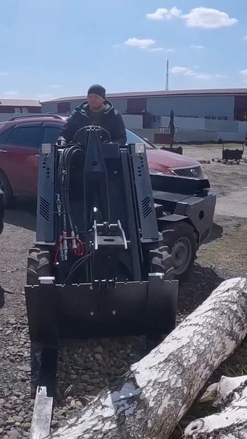 Паллеты, брёвна, рулоны — MAKER 600 справится со всем! смотреть онлайн