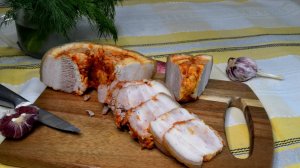 Вареная грудинка вместо колбасы