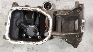 Как снять поддон двигатель 1NZ-FE Toyota