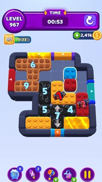 Color Block Jam 967 Уровень смотреть онлайн