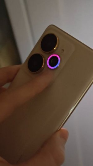 REALME 15 PRO ПОДСВЕТКА ВОКРУГ КАМЕРЫ