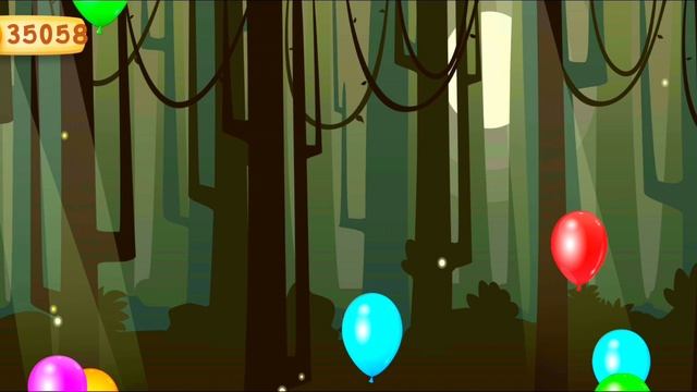 Цветные шарики для малышей лопаем #93/ Учим цвета и развиваем зрительное внимание/ развивающий мульт смотреть онлайн