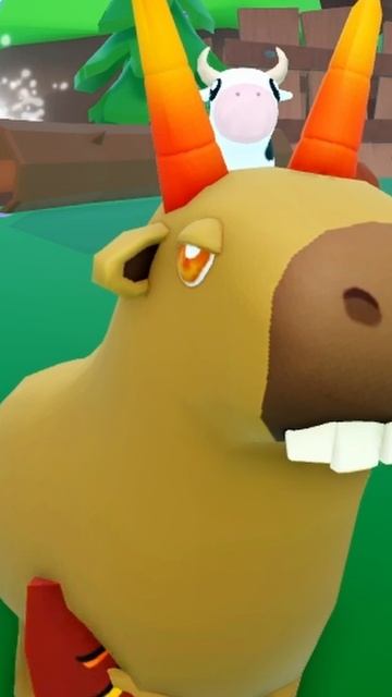 Зубы у капибары в Capybara Evolution Роблокс ! смотреть онлайн