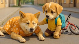 Маленький Щенок Не мог позволить Себе Велосипед… 😭🧡✨ Большой сюрприз для Джинджер 🎁🐾