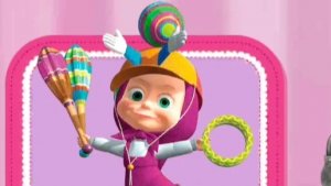 Маша и медведь. Мини игры мультфильм игра