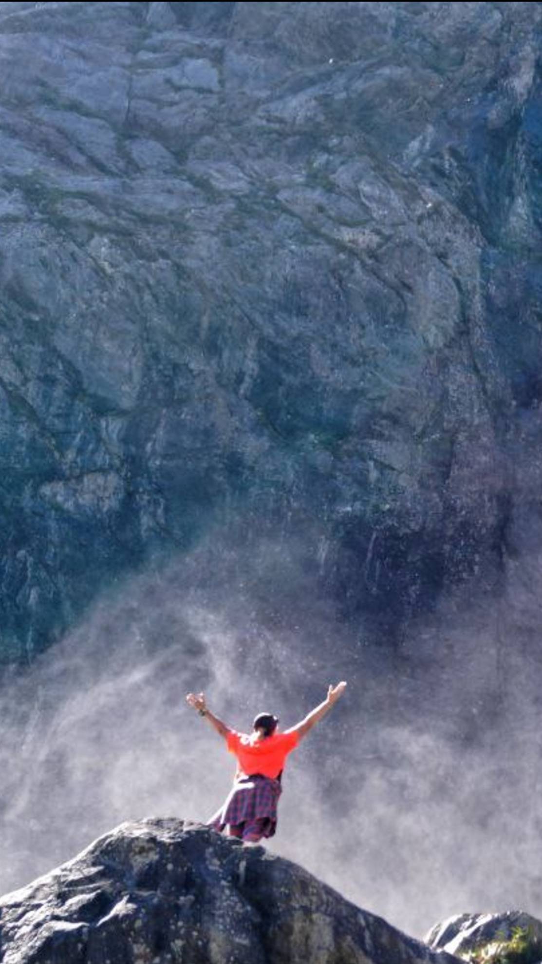 Водопады Домбая