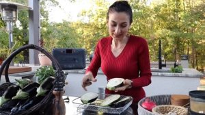 Закуска из баклажанов на батарейке. ПЕРЕВОД. Эгине