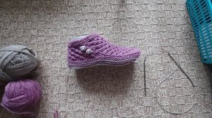 Следки- носки теплые и комфортные. / Попетельный мастер- класс. /