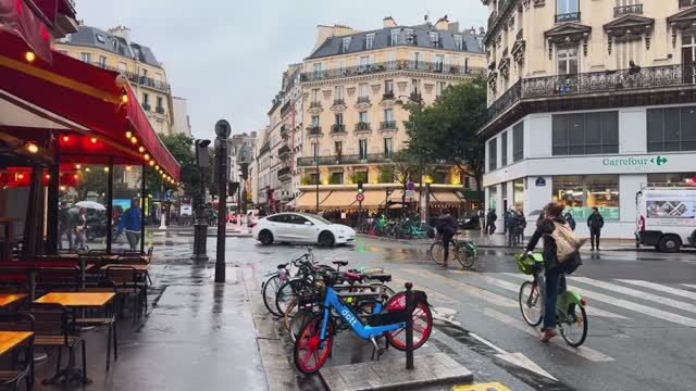 🇫🇷 Париж – Сентябрьская пешая экскурсия по Парижу смотреть онлайн