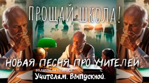 Волшебная тетрадь. «Учителям. Выпускной.» Новая песня про учителей. Песня выпускника школы.