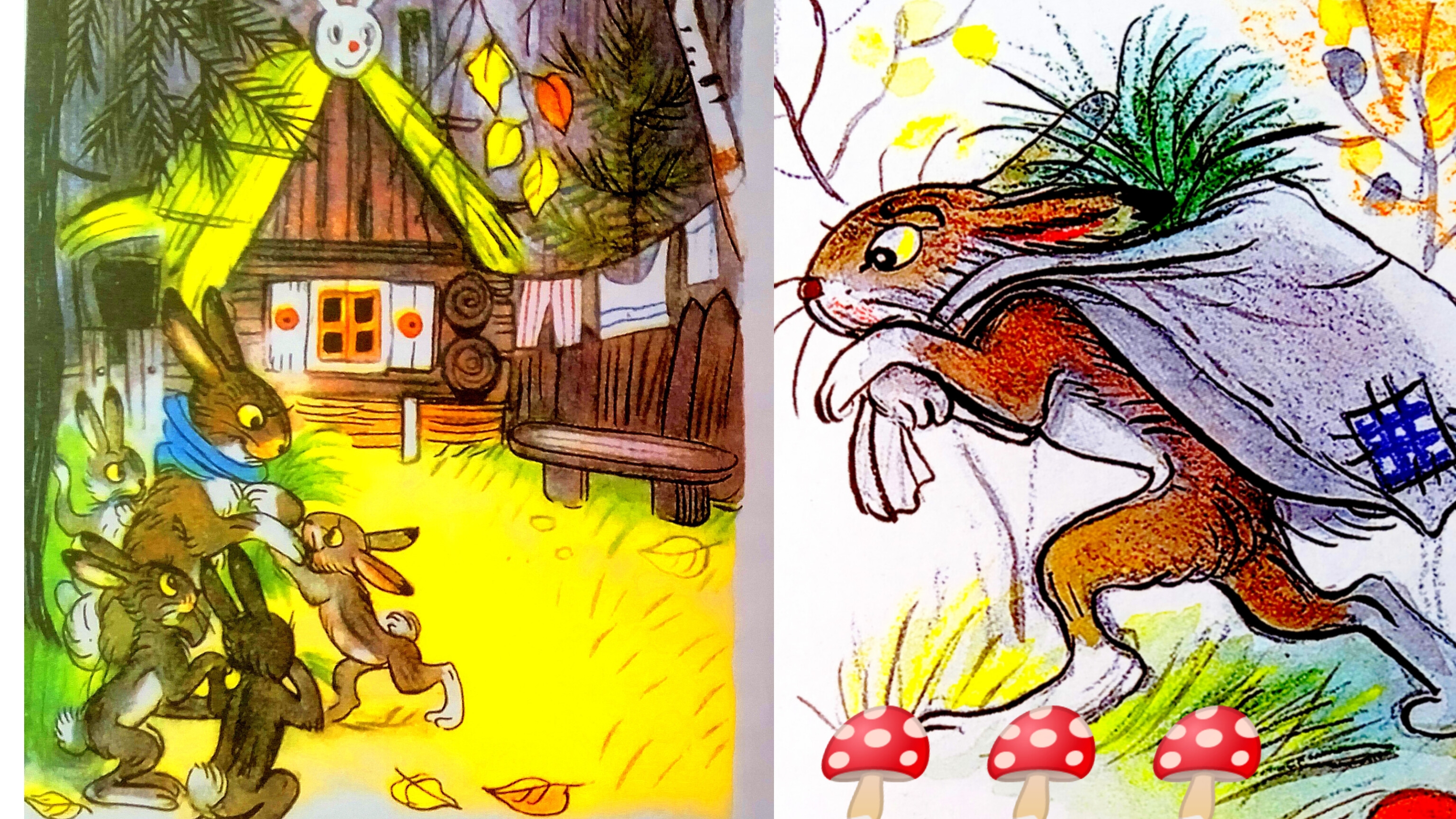 Зайка- траву поедайка и его семья смотреть онлайн