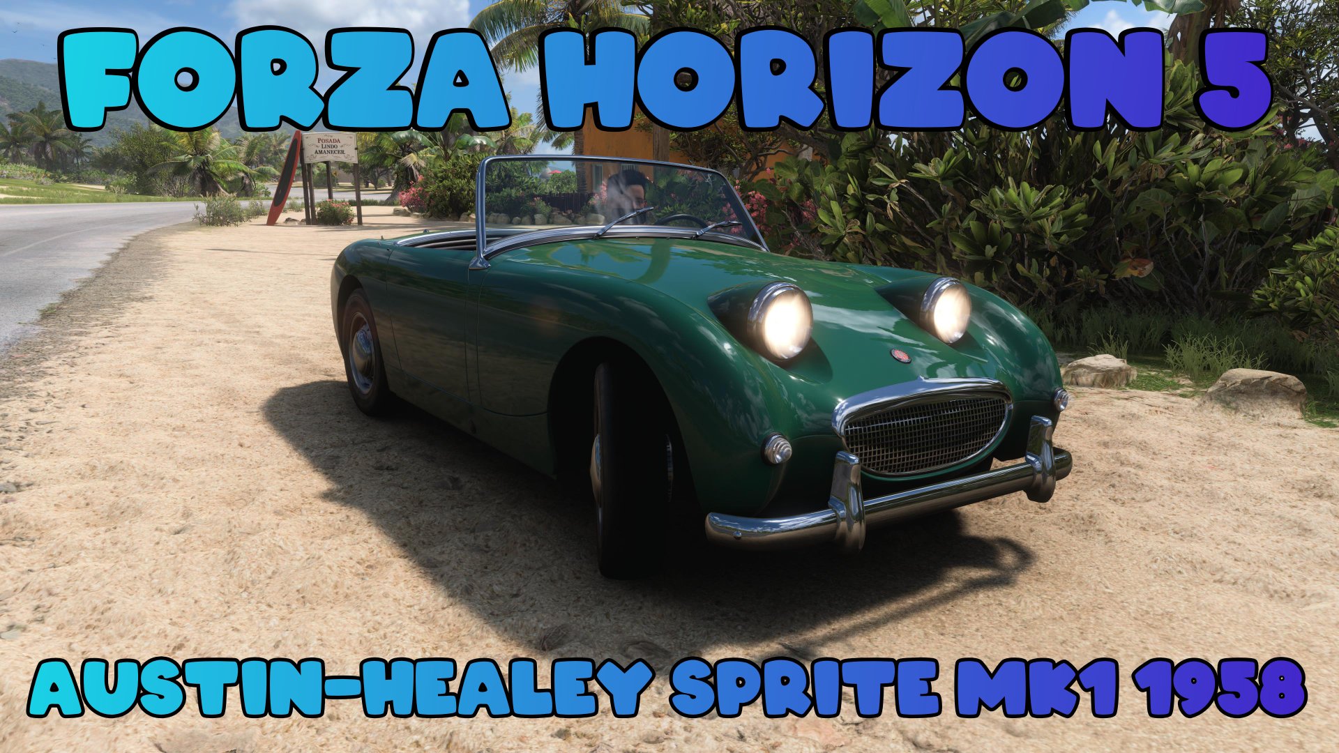 Английский шик эпохи ретро! Austin-Healey Sprite MK1 1958 в Forza Horizon 5. смотреть онлайн