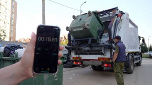 Тест-драйв мусоровоза Атлас Трейлер