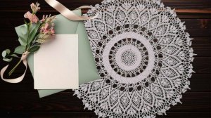 Рельефная салфетка "Мишель". Часть 3