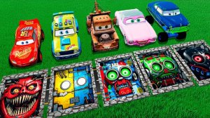 Тачки против гигантских ловушек! Смогут ли машинки справиться с безумными ловушек