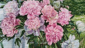 Пионы у окна ,Лукас.