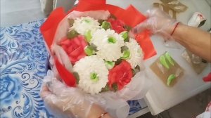 Соберите зефирный букет своими руками! 💐 Все секреты по цветам показываю в предыдущем видео!😘