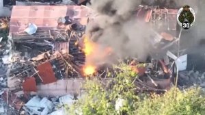 Мощное видео от 30-й мотострелковой бригады ВС РФ из Красноармейс