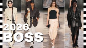 ✔️ BOSS показ коллекции весна-лето 2026 со стоп кадром в Милане