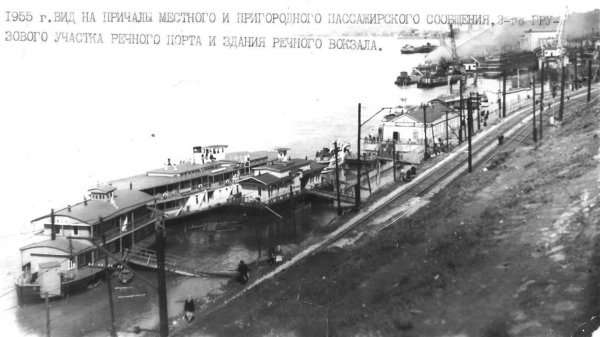 Пристани на реке Кама